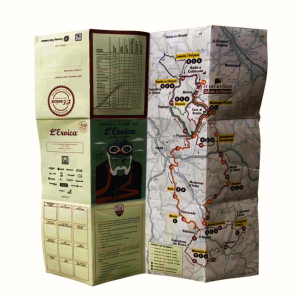 Percorso de L'Eroica Percorso de L'Eroica