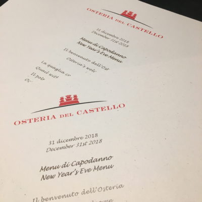 Menu Capodanno Menu Capodanno