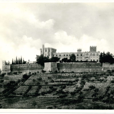 Castello di Brolio foto del 1940 circa